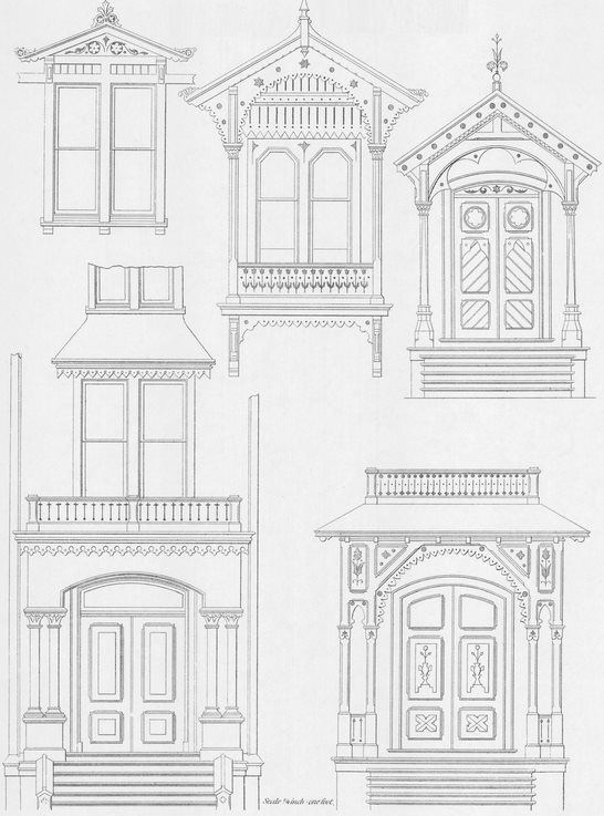 DESIGNS FOR SAWED ORNAMENTS DESIGNS FOR GABLE ORNAMENTS - photo 33