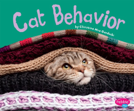 Christina Mia Gardeski Cat Behavior