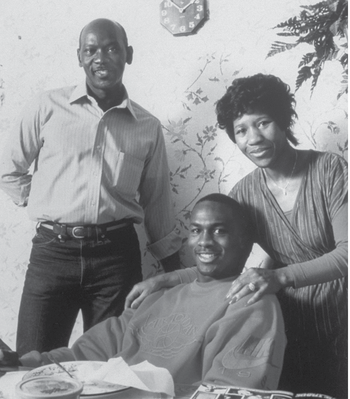 Growing Up Michael with his parents James and Deloris Jordan in their home - photo 29