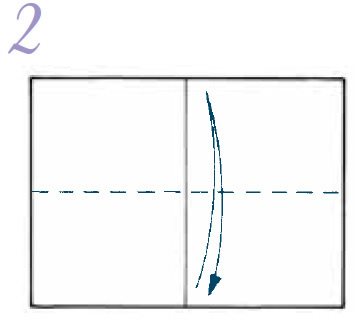 Fold and unfold in half from bottom to top Valley fold the right-hand - photo 3