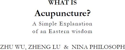 Copyright 2012 Zhu Wu Zheng Lu Nina Philosoph ISBN 9781922022073 ebook - photo 1