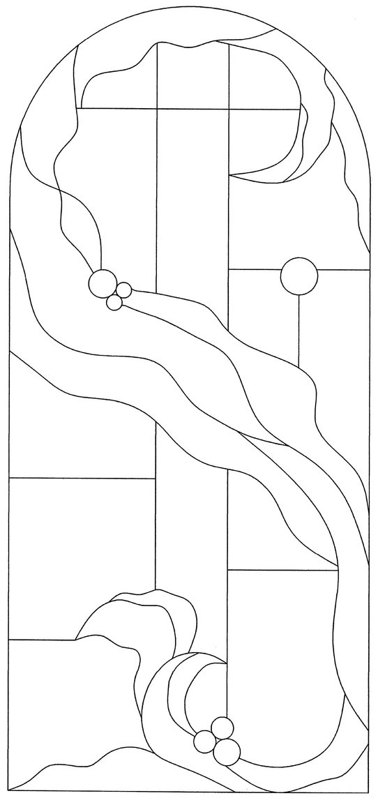 Modern Designs Stained Glass Pattern Book - photo 5