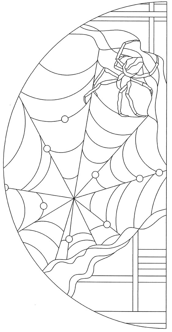 Modern Designs Stained Glass Pattern Book - photo 22