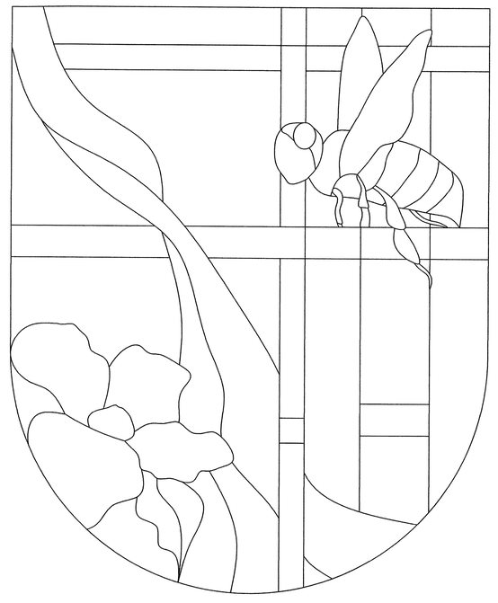 Modern Designs Stained Glass Pattern Book - photo 32