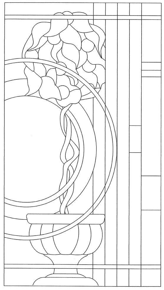 Modern Designs Stained Glass Pattern Book - photo 38