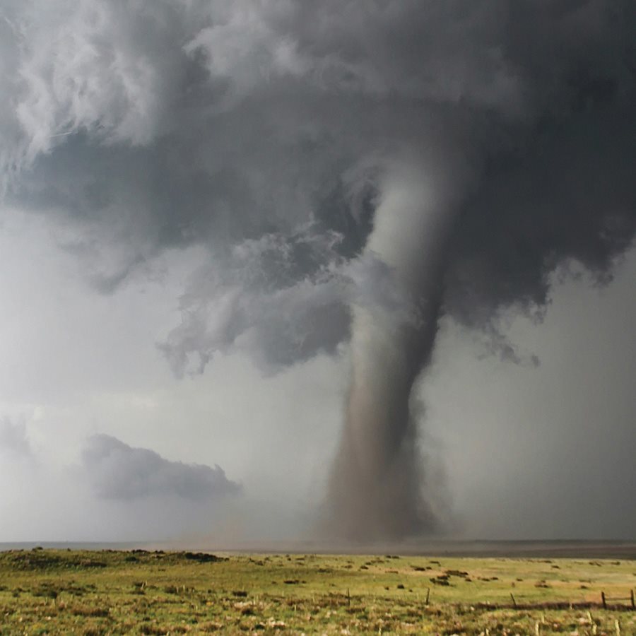 T he first step in the birth of a tornado is usually athunderstorm Heavy rain - photo 8