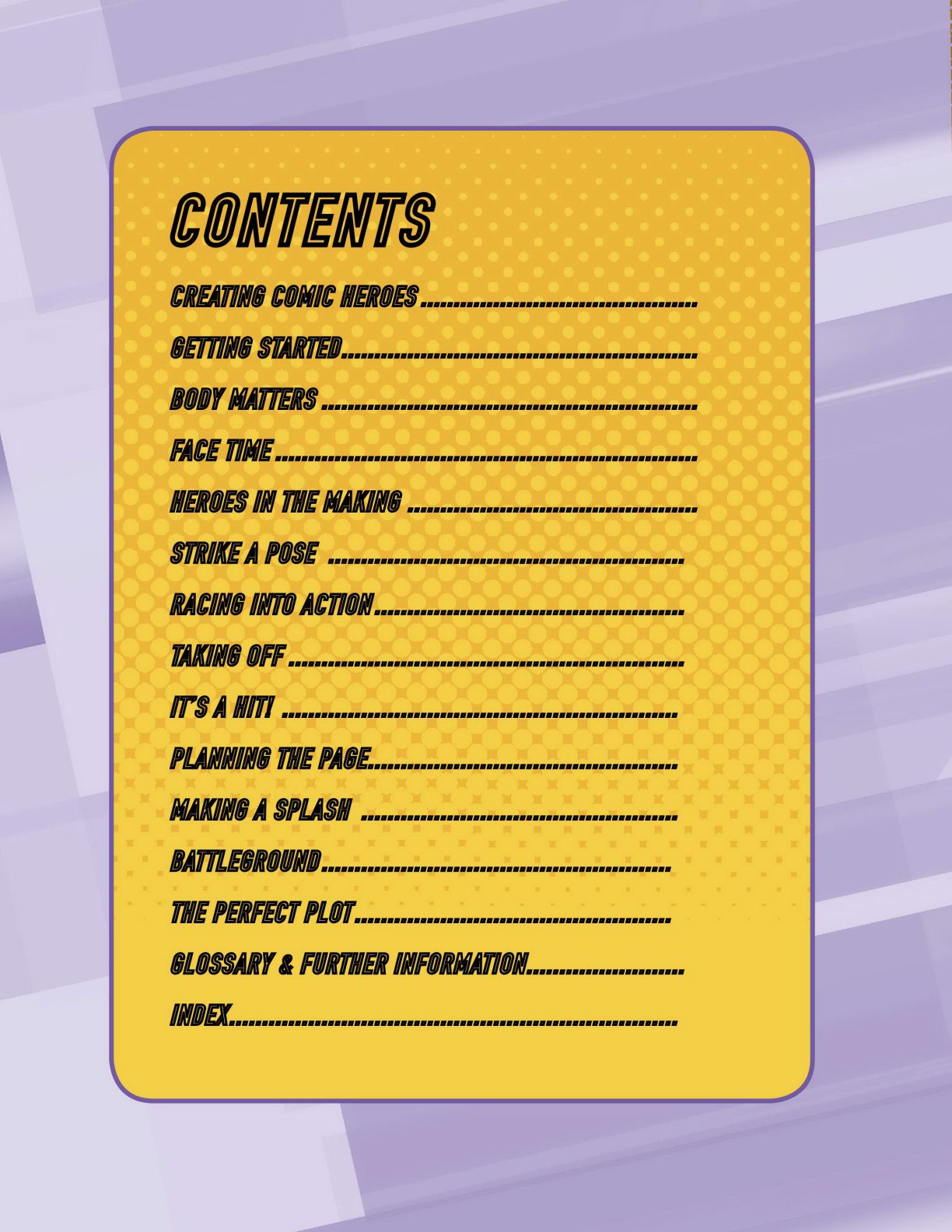 CONTENTS CREA TING COMIC HEROES p3 - photo 4