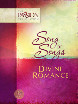 Brian Simmons Song of Songs: Divine Romance