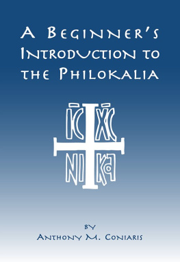 Anthony M. Coniaris - A Beginners Introduction to the Philokalia