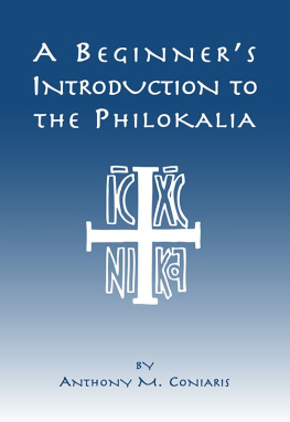 Anthony M. Coniaris A Beginners Introduction to the Philokalia