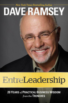 Dave Ramsey - EntreLeadership: 20 Years of Practical Business Wisdom from the Trenches