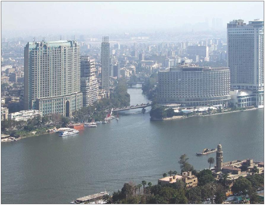 The Nile the worlds longest river runs through Cairo Egypts capital and one - photo 5