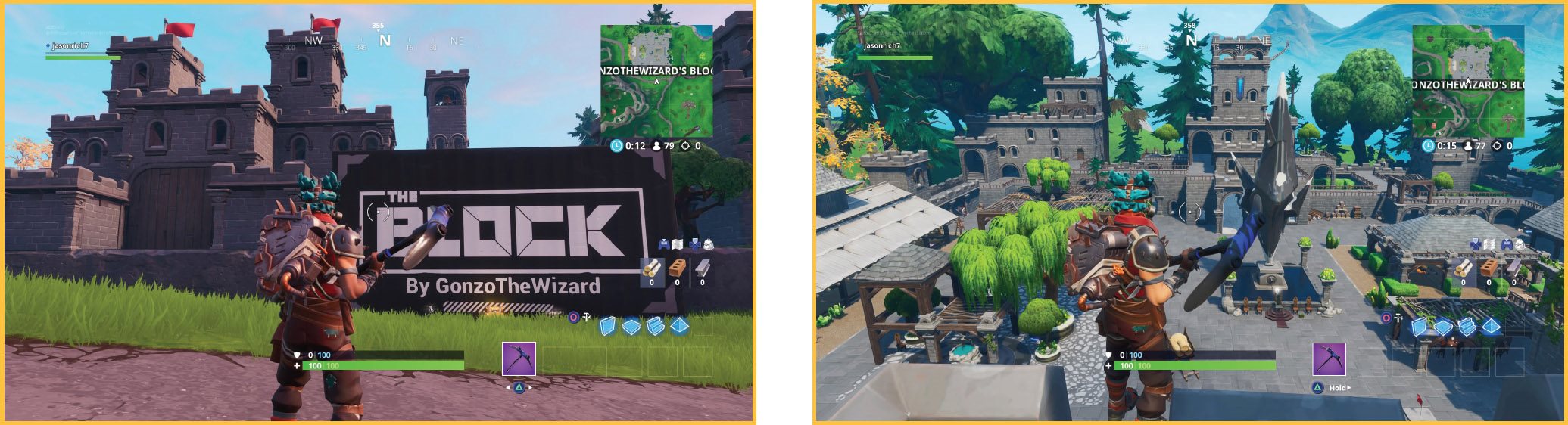 Shown here is The Block which is part of the Fortnite Battle Royale island - photo 10