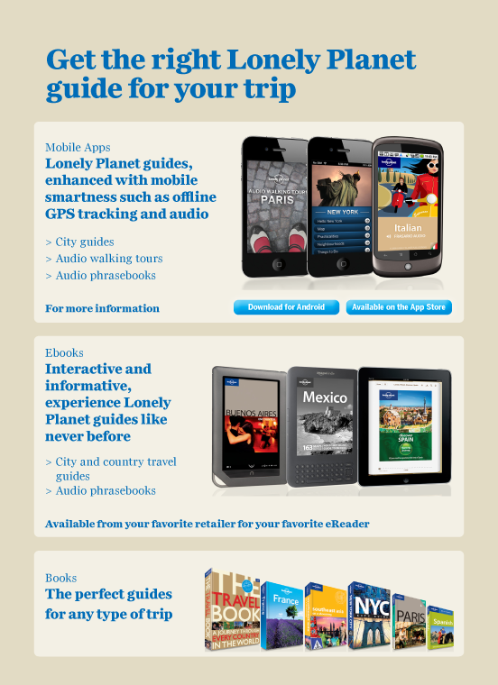 Getting the most out of Lonely Planet maps E-reader devices vary in their - photo 3