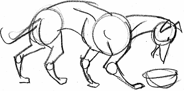 How to Draw Dogs Cats and Horses - photo 7