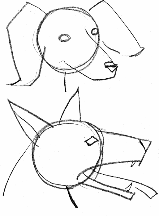 How to Draw Dogs Cats and Horses - photo 14