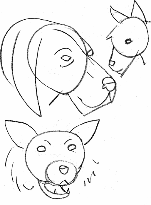 How to Draw Dogs Cats and Horses - photo 16