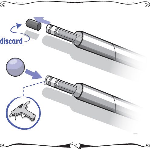 With your fingers dislodge the pencils eraser from the metal band that holds - photo 10