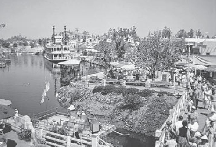 Overview of Frontierland The Mark Twain riverboat raft to Tom Sawyer - photo 5