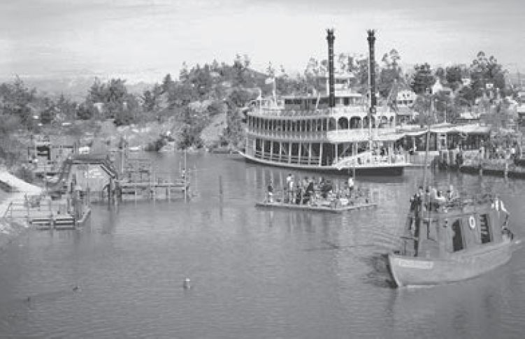 The Mark Twain riverboat raft to Tom Sawyer Island and Mike Fink Keel Boat - photo 6