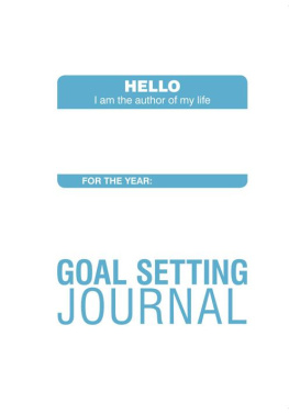 Irene Neeposh Goal-Setting Journal