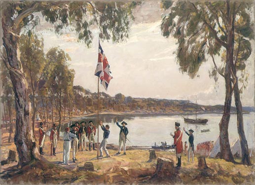 The founding of Australia ByCapt Arthur Phillip RN Sydney Cove Jan 26th - photo 3