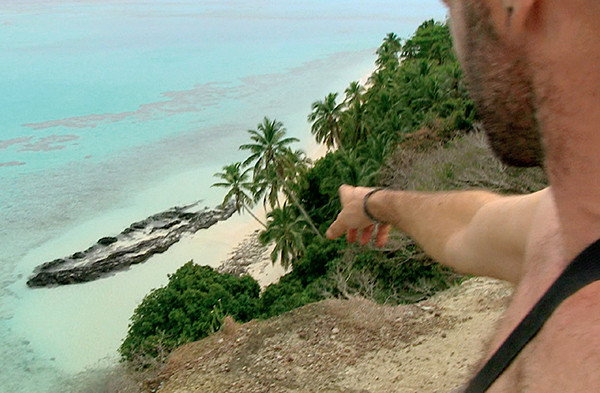 Looking down from the outcrop to my beach and Shipwreck Pool Desperation - photo 6