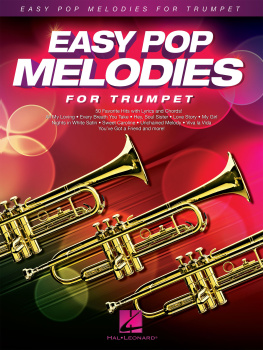 Hal Leonard Corp. Easy Pop Melodies for Trumpet