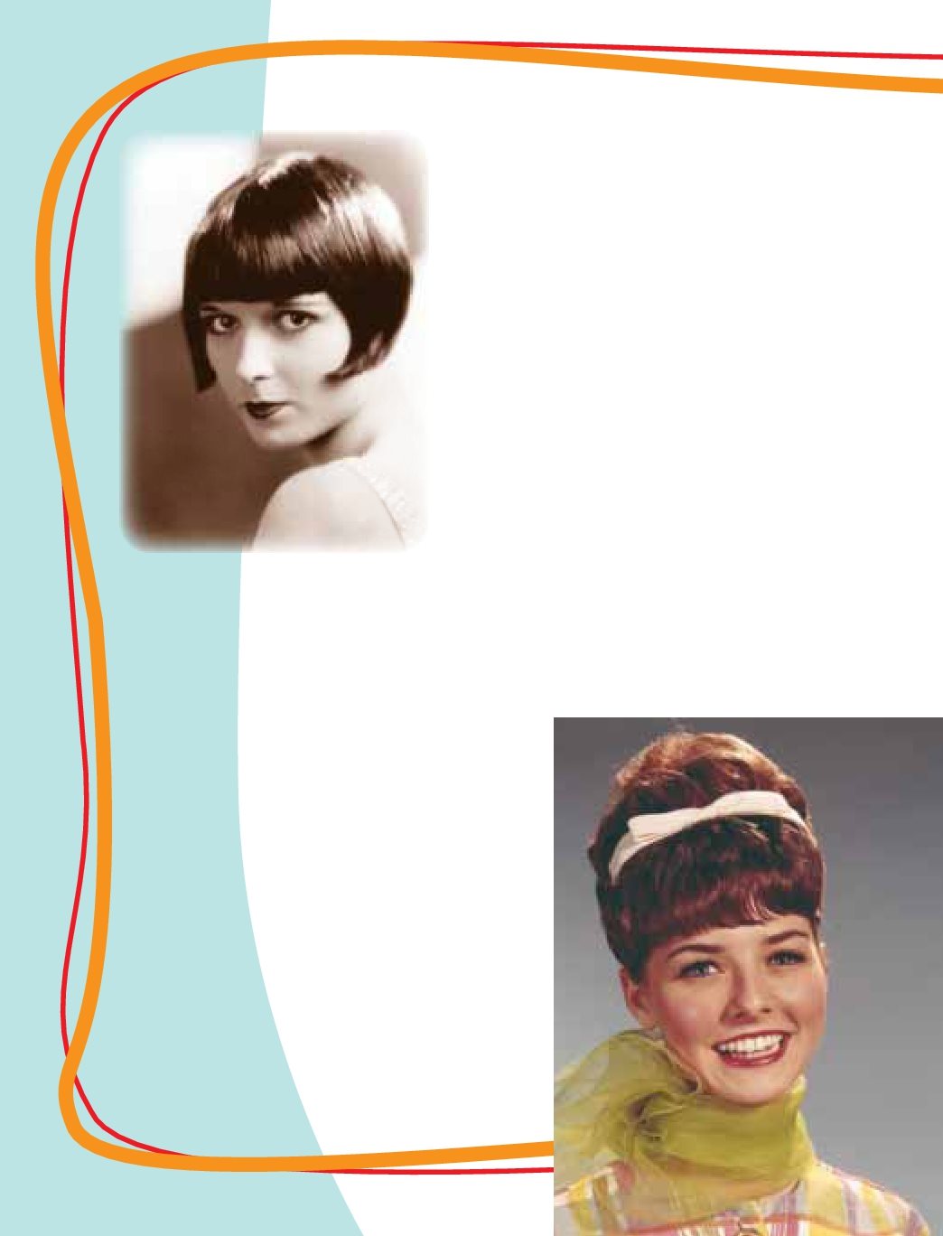 Straight hair cut in a bob was inspired by movie stars In the United - photo 12