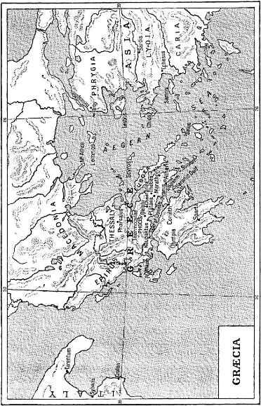 SKETCH-MAP OF ANCIENT GREECE The Torch-Bearers A MONG all the peoples of - photo 1