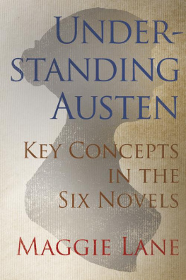 Maggie Lane Understanding Austen