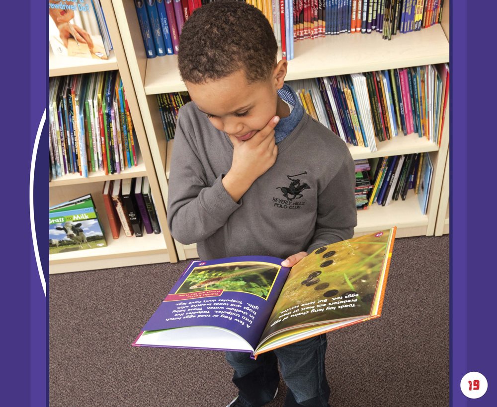 He turns to page The glossary tells him what the new word means A tadpole is - photo 20