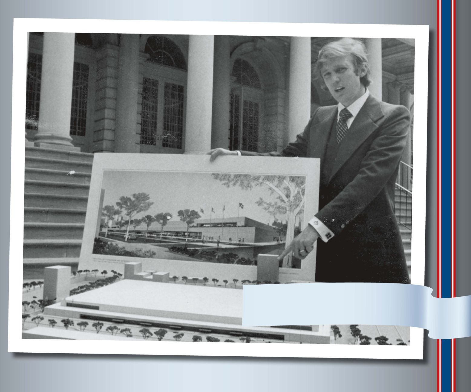 Donald announces plans for a convention center in New York in 1977 - photo 13