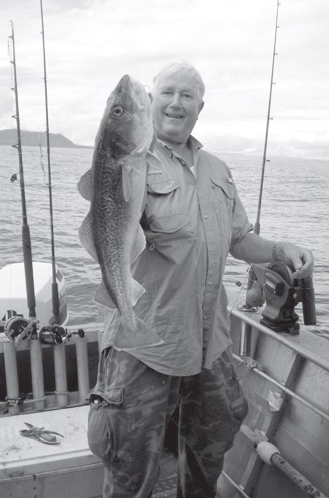 Bob Penfold with a Pacific Cod on the LADY SASQUATCH Forward by Bob Penfold - photo 2