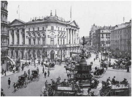 Piccadilly Circus around 18901900 Library of Congress LC-DIG-ppmsca-08577 - photo 4