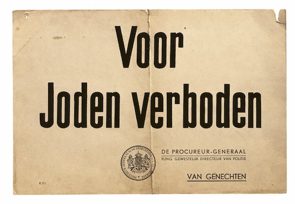 In September 1941 signs like this one Prohibited for Jews began appearing in - photo 5