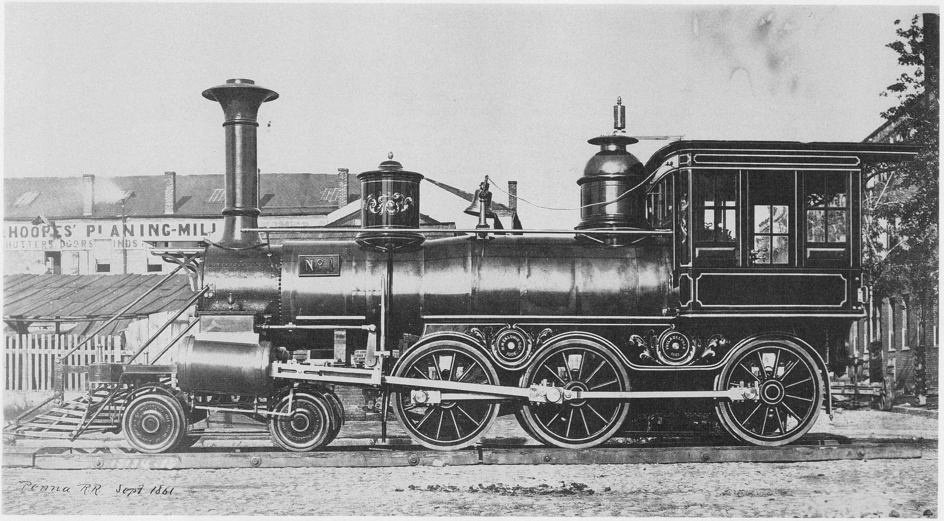 Pennsylvania Railroad No 1 By 1860 the 460 ten-wheeler locomotive larger - photo 3