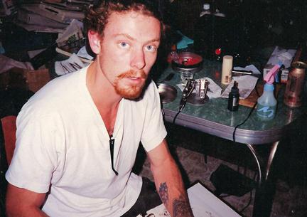 Me in 1990 with many lessons to learn The first tattoo I got in a shop - photo 4