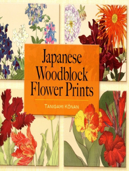 Tanigami Kônan Japanese Woodblock Flower Prints