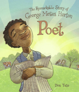 Don Tate - Poet: The Remarkable Story of George Moses Horton