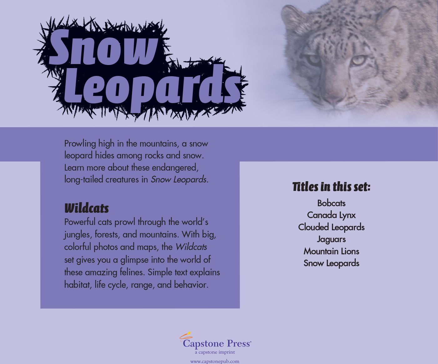 Snow Leopards by Erika L Shores Consulting Editor Gail Saunders- Smith - photo 3