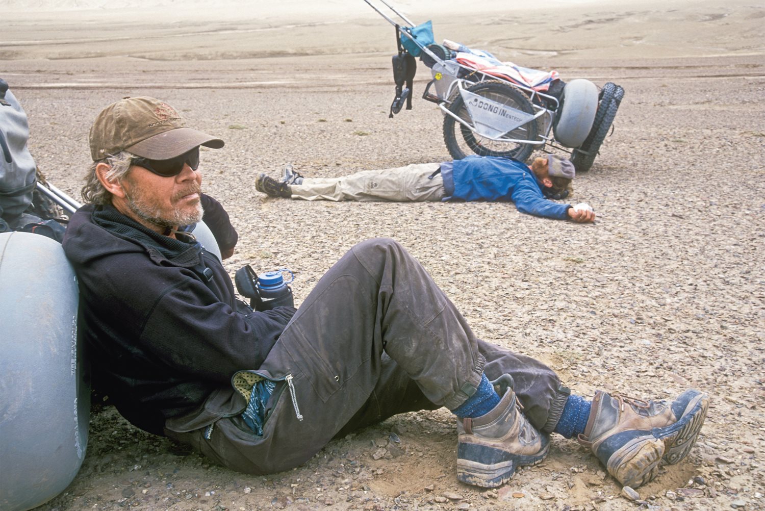 Day twenty-five of our foot traverse across the Chang Tang Plateau northwest - photo 5