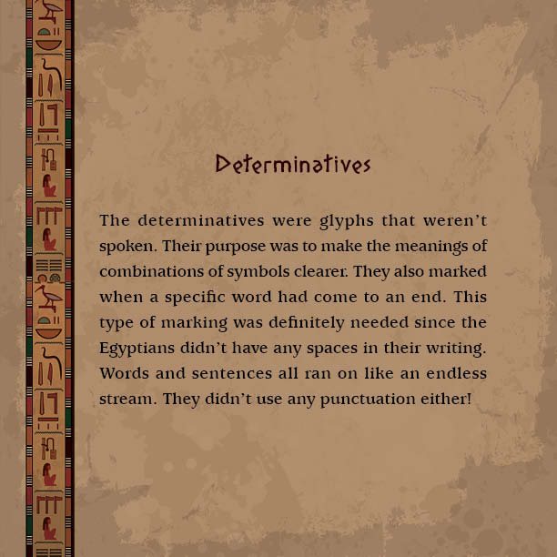 Writing Hieroglyphics with Actual Examples History Kids Books - photo 19