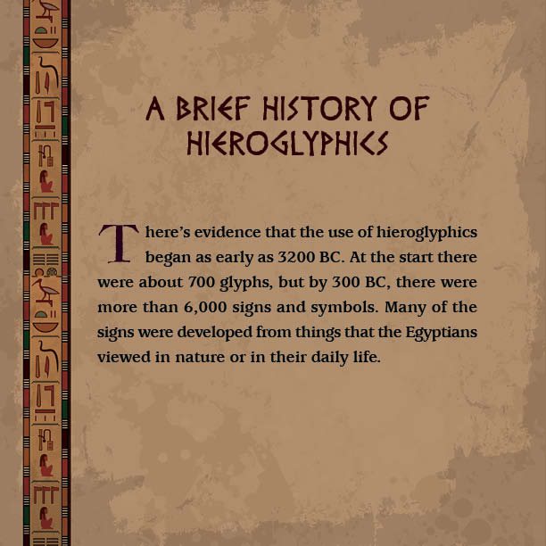 Writing Hieroglyphics with Actual Examples History Kids Books - photo 32