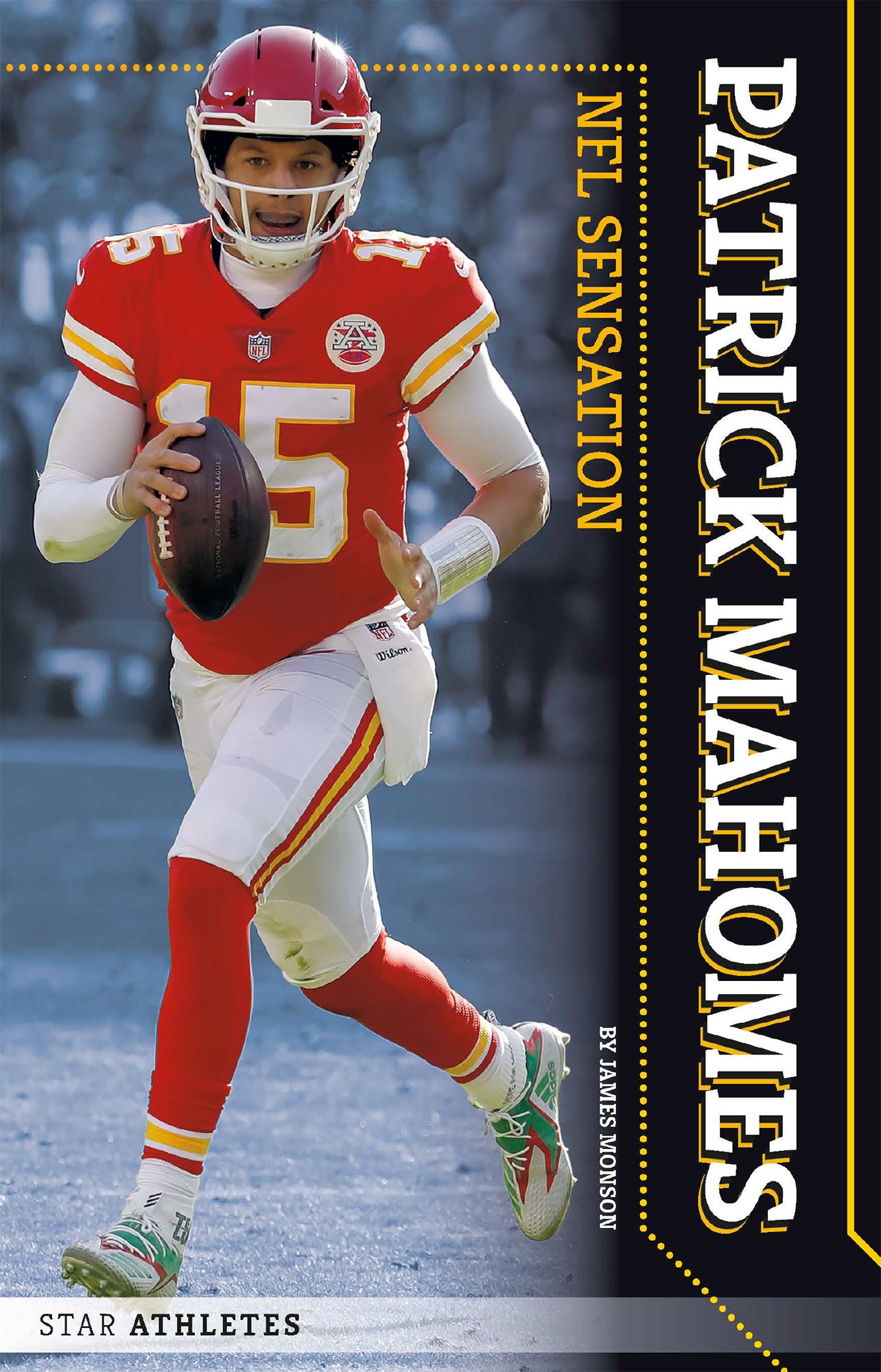 STAR ATHLETES PATRICK MAHOMES NFL SENSATION BY JAMES MONSON Essential - photo 1