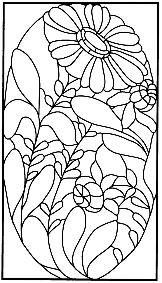 Arts and Crafts Stained Glass Pattern Book - photo 17