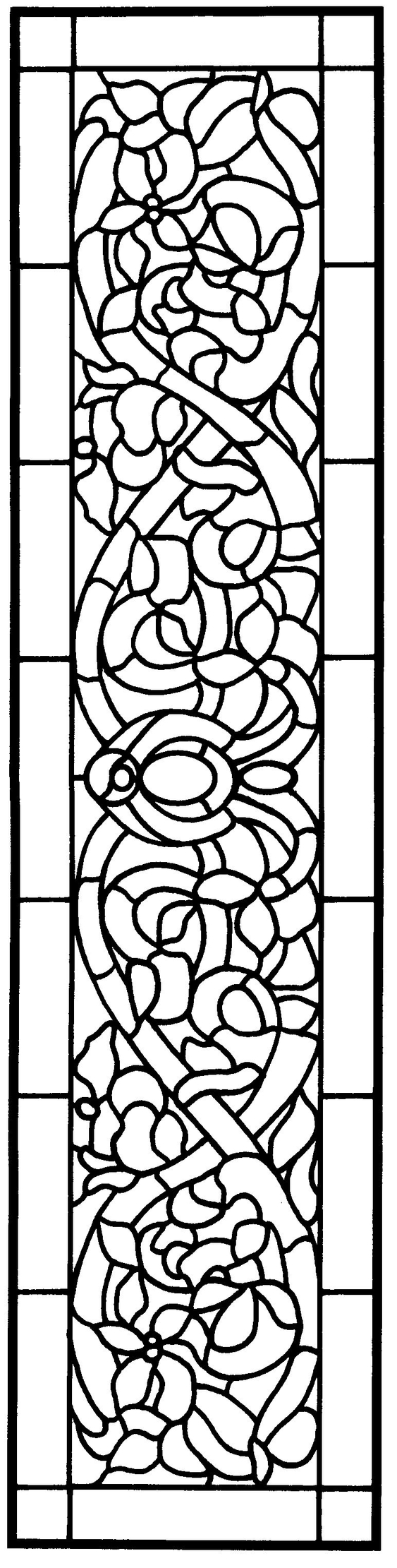 Arts and Crafts Stained Glass Pattern Book - photo 29