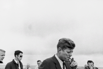 John F Kennedy with cigar CECIL STOUGHTON JOHN F KENNEDY PRESIDENTIAL - photo 5