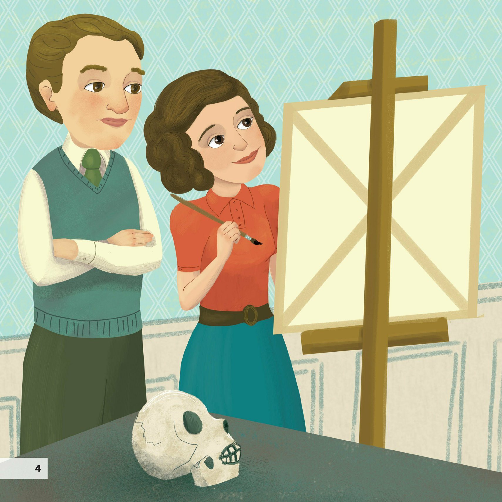 When she was older Mary met a scientist named Louis Leakey She illustrated - photo 7