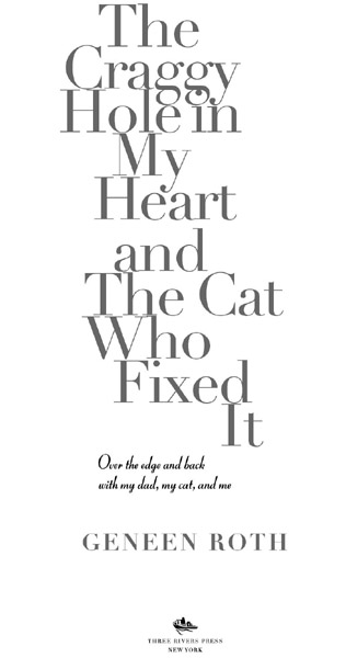 The Craggy Hole in My Heart and the Cat Who Fixed It Over the Edge and Back with My Dad My Cat and Me - image 2